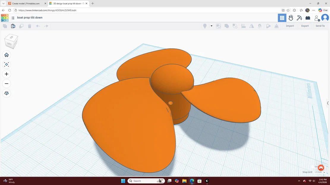 Cánh quạt chân vịt điện cho thuyền - Image 2