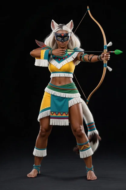 Mô hình 3D nhân vật Lynx trong Bullet Echo cực chi tiết - Image 1