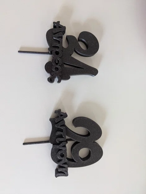 Phụ kiện cắm bánh sinh nhật (Cake Topper) in 3D cá nhân hóa - Image 2