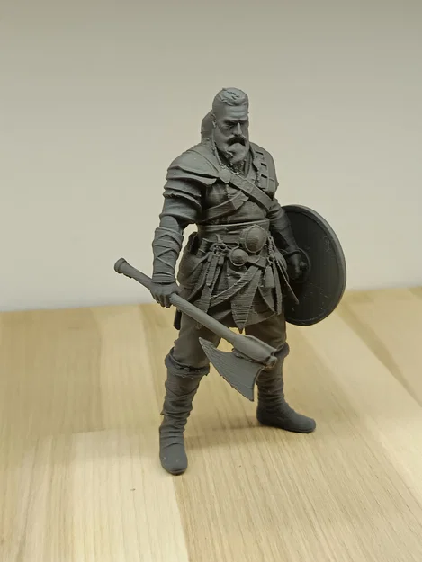 Mô hình chiến binh Viking đầy uy lực cho người đam mê in 3D - Image 2