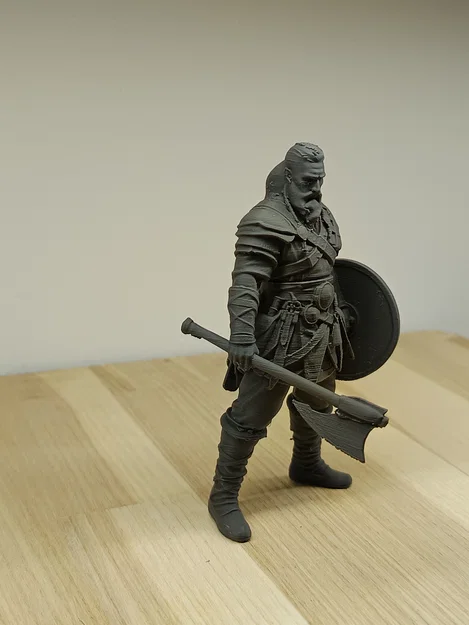 Mô hình chiến binh Viking đầy uy lực cho người đam mê in 3D - Image 4