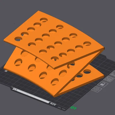 Khay đựng dụng cụ sửa đồng hồ nhỏ gọn - In 3D dễ dàng