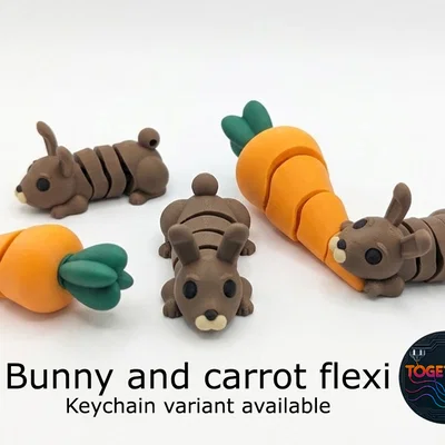 Bộ Thỏ và Cà rốt Flexi đáng yêu