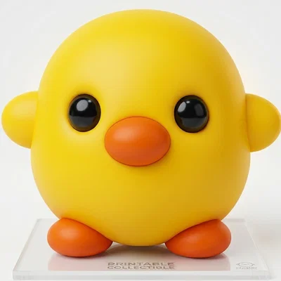 Mô hình chú vịt con đáng yêu (Adorable Duck) trang trí để bàn