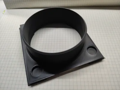 Đầu nối ống thông gió 100 mm - Image 3