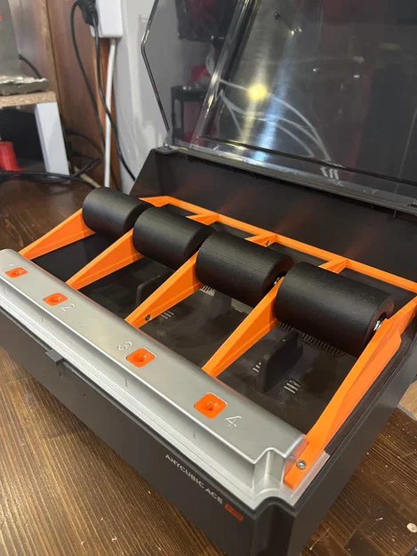 Bản mod giá đỡ cuộn nhựa cho Anycubic Ace Pro (Hỗ trợ tự động thu hồi) - Image 1