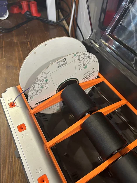 Bản mod giá đỡ cuộn nhựa cho Anycubic Ace Pro (Hỗ trợ tự động thu hồi) - Image 2