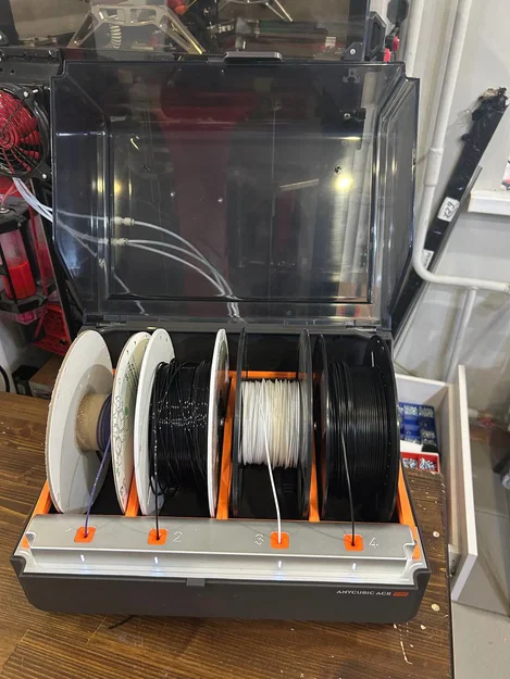 Bản mod giá đỡ cuộn nhựa cho Anycubic Ace Pro (Hỗ trợ tự động thu hồi) - Image 6