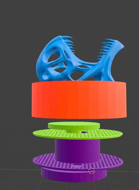 Giá đỡ đồ dùng xoay đa năng có ngăn ẩn độc đáo - Image 1