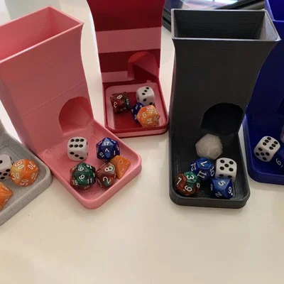 Easy Dicetower: Tháp đổ xúc xắc 3D tiện lợi, dễ in cho board game