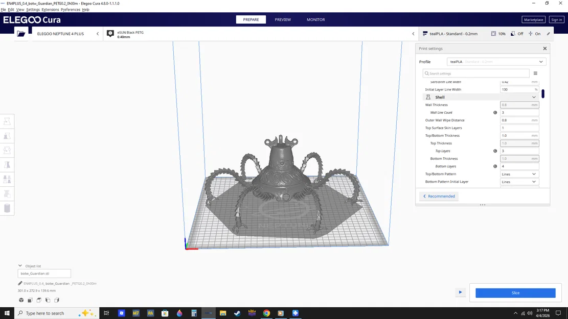Mô hình 3D Guardian trong Legend of Zelda: Breath of the Wild chi tiết - Image 1
