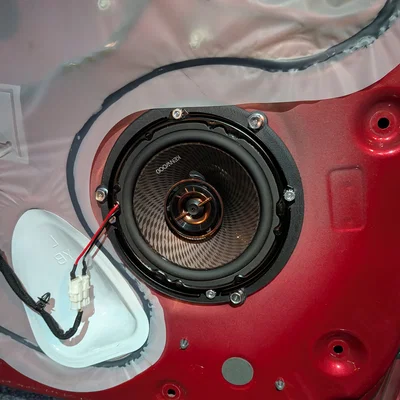 Đế chuyển đổi gắn loa 6.5 inch cho xe Kia Rio và Hyundai