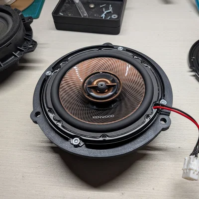 Đế chuyển đổi gắn loa 6.5 inch cho xe Kia Rio và Hyundai