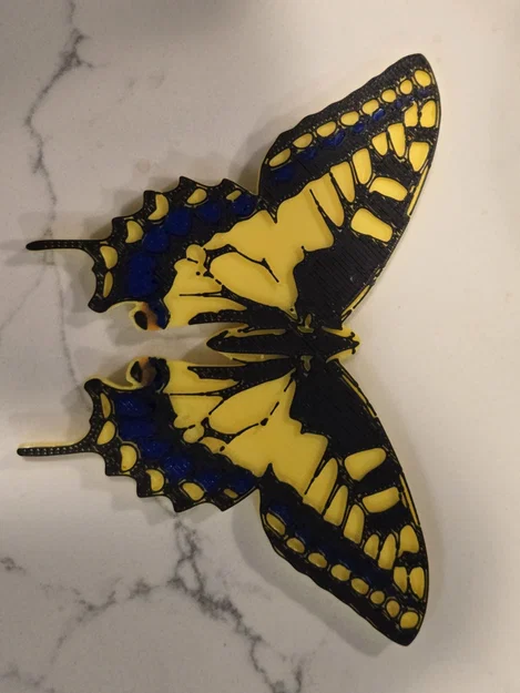 Nam châm dán tủ lạnh hình bướm Oregon Swallowtail - Image 1