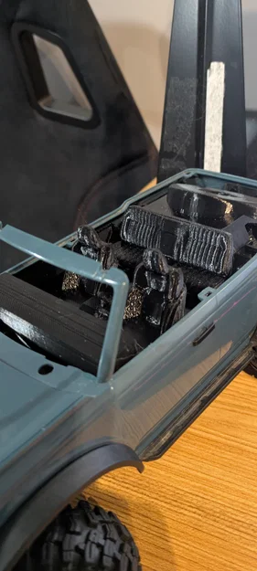 Bộ nội thất 3D chi tiết cho xe mô hình Traxxas TRX-4M Ford Bronco - Image 1