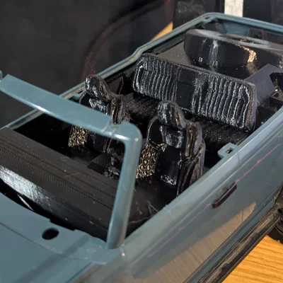 Bộ nội thất 3D chi tiết cho xe mô hình Traxxas TRX-4M Ford Bronco