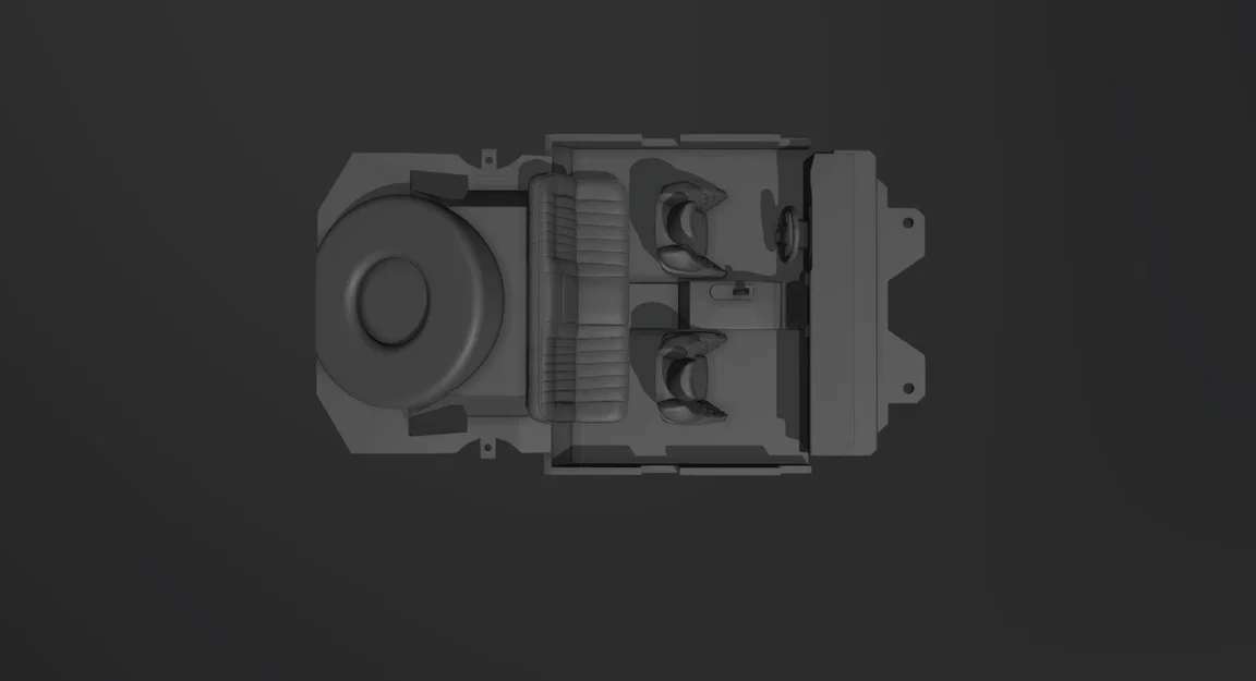 Bộ nội thất 3D chi tiết cho xe mô hình Traxxas TRX-4M Ford Bronco - Image 2