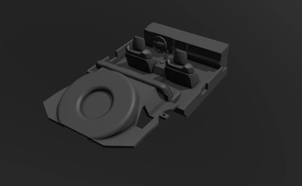 Bộ nội thất 3D chi tiết cho xe mô hình Traxxas TRX-4M Ford Bronco - Image 3