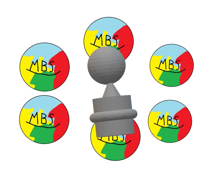 Mô hình cúp lưu niệm TROFEUM in 3D - Quà tặng thể thao ấn tượng - Image 1