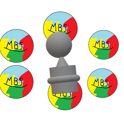 Mô hình cúp lưu niệm TROFEUM in 3D - Quà tặng thể thao ấn tượng