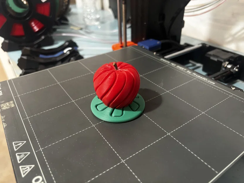 Mô hình quả táo xoắn 3D (Impossible Passthrough Apple) cực vui - Image 1