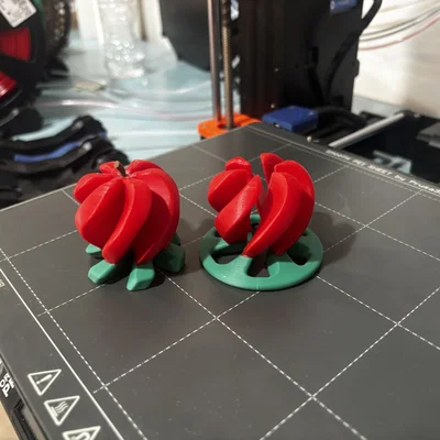 Mô hình quả táo xoắn 3D (Impossible Passthrough Apple) cực vui