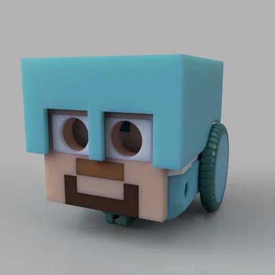 Mô hình Otto Steve Minecraft cho robot Otto DIY