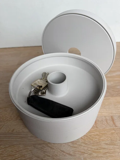 Tháp lưu trữ mô-đun đa năng: Tiền xu, chìa khóa & vật dụng nhỏ - Image 2