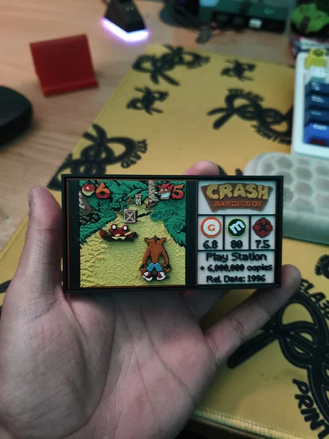 Pixel Score Card - Crash Bandicoot (PS1) - Image 2