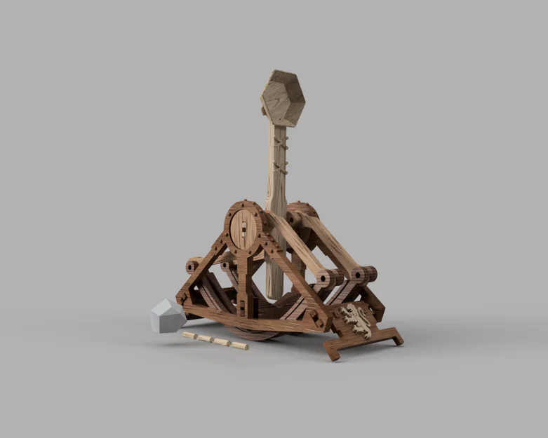 Máy bắn đá thời Trung cổ (Hoạt động thực tế) - Image 1