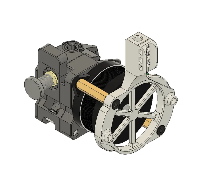 Ngàm EBB36 cho máy đùn Hummingbird: Hỗ trợ giảm căng dây cáp - Image 2