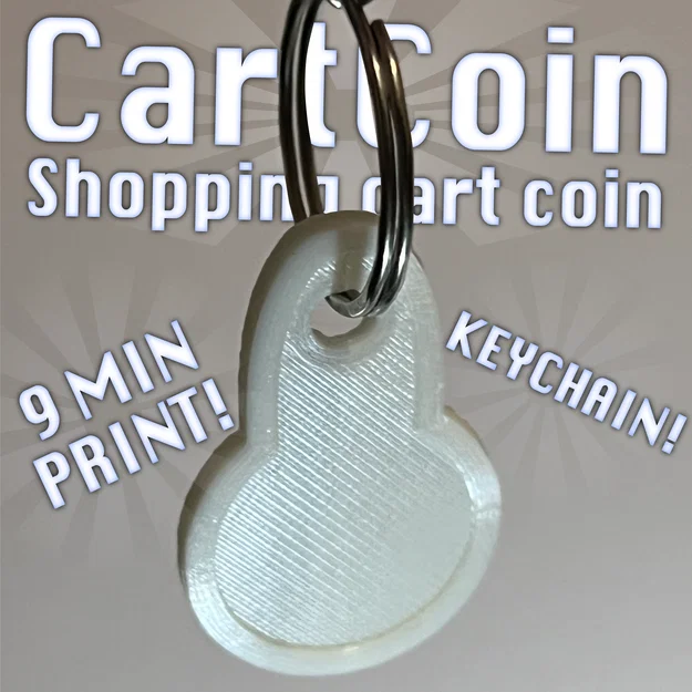 Đồng xu CartCoin mở khóa xe đẩy siêu thị - Image 1