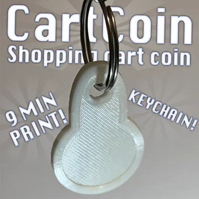 Đồng xu CartCoin mở khóa xe đẩy siêu thị