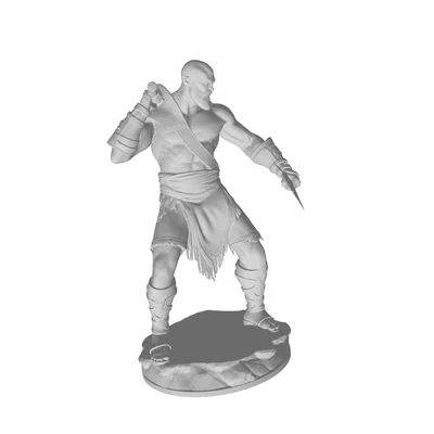 Mô hình Kratos kèm đế trưng bày