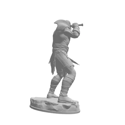 Mô hình Kratos kèm đế trưng bày