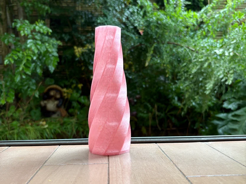 Bình hoa mini xoắn ốc Spiral Twist — Dành cho một cành hoa - Image 1