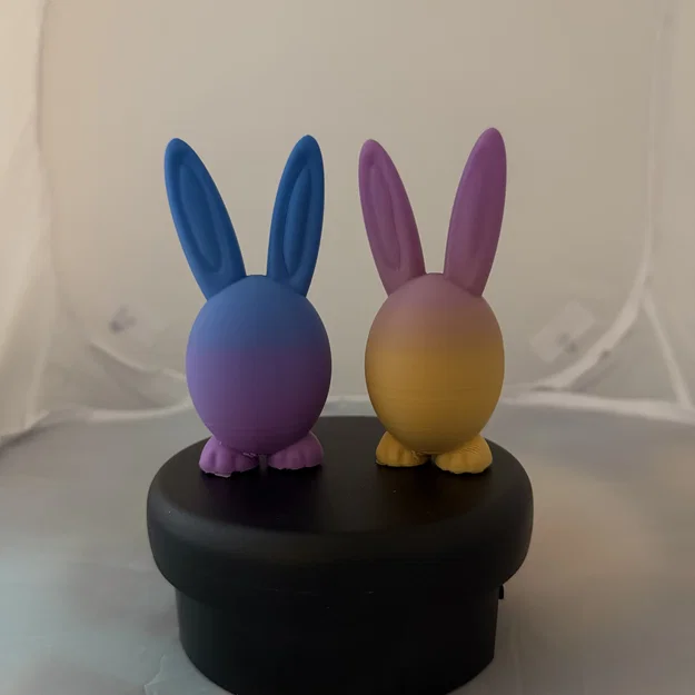 Mô hình 3D thỏ trứng Phục sinh (uoviglio) trang trí dễ thương - Image 2