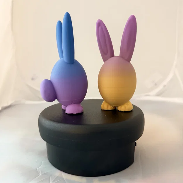 Mô hình 3D thỏ trứng Phục sinh (uoviglio) trang trí dễ thương - Image 4