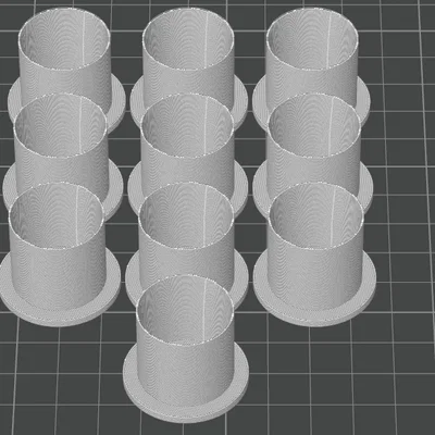 Nắp chụp bảo vệ đầu đinh, chốt sắc nhọn - Mẫu in 3D an toàn