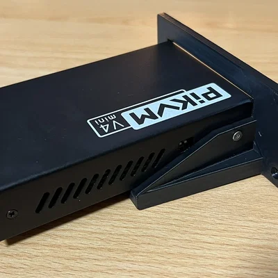 Ngàm gắn tủ rack 1HE cho PiKVM v4 mini (Rack Mount)