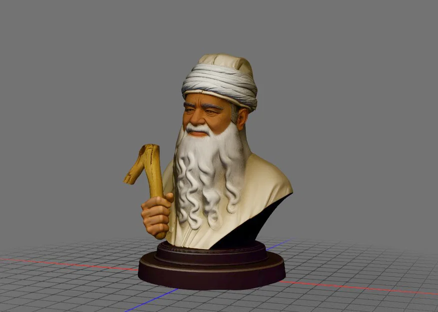 Mô hình 3D nhân vật Aksakallı - Leyla ile Mecnun - Image 1