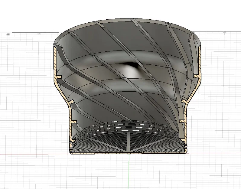 Bộ chuyển đổi Vòng xoáy và Lưới lọc mịn cho Skimmer Herbinject - Image 2