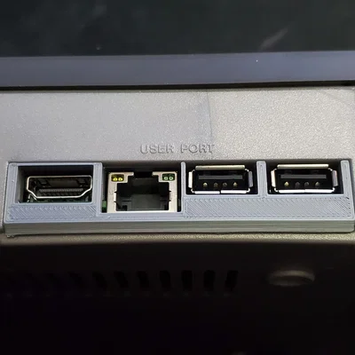 Miếng ốp cổng User Port cho Ultimate64 và Commodore 64