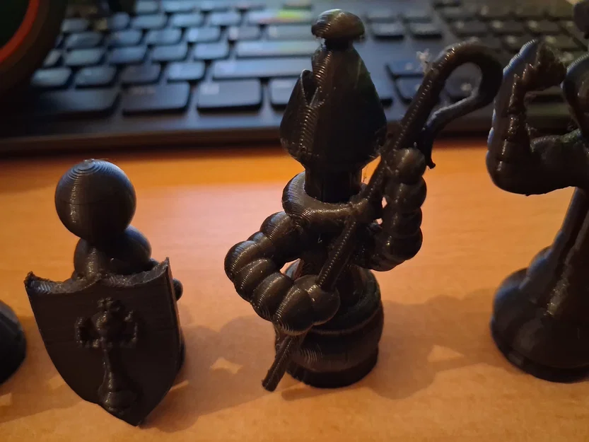 Bộ cờ vua cơ bắp cực hài hước - Image 4