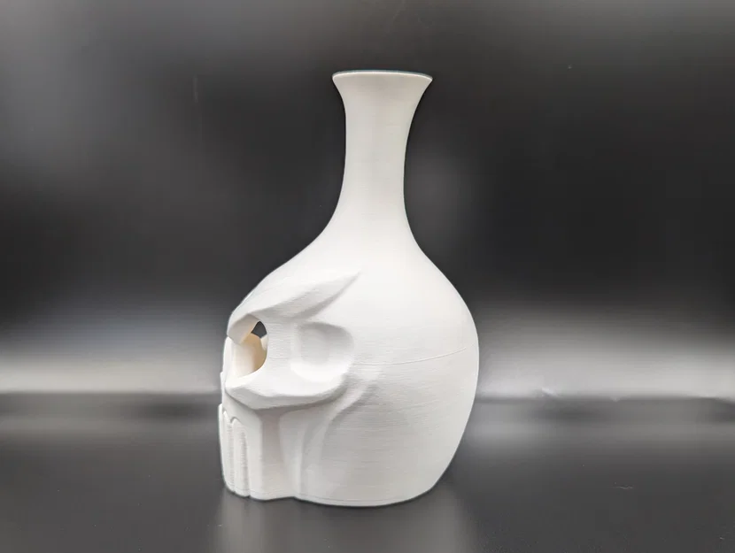 Bình Hoa Đầu Lâu (Skull Vase) - Không Cần Support - Image 5