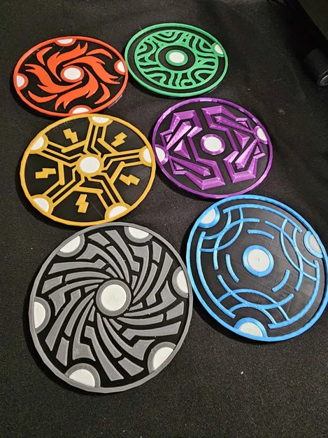 Bộ đế lót ly Magic Sigil Coaster Set - Image 2