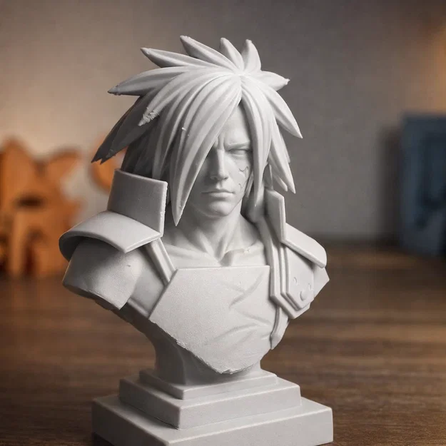 Mô hình 3D tượng bán thân Madara Uchiha sắc nét cho người hâm mộ - Image 1