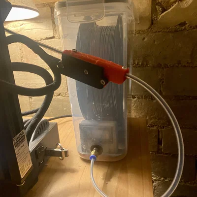 Hộp cảm biến sợi nhựa cải tiến cho Prusa Mini