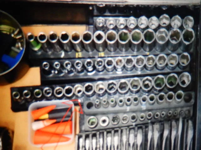 Khay đựng đầu tuýp 3/8 inch (socket holder) 7-22mm gọn gàng - Image 2