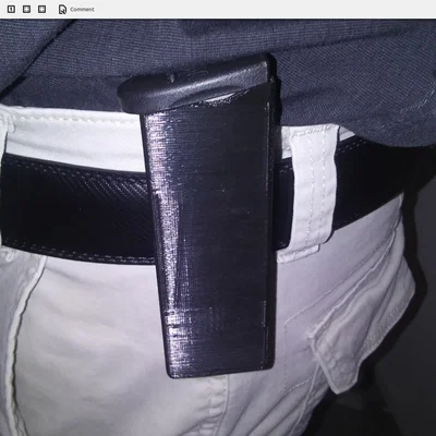 Giá đỡ băng đạn đơn gọn nhẹ cho Smith & Wesson M&P Shield